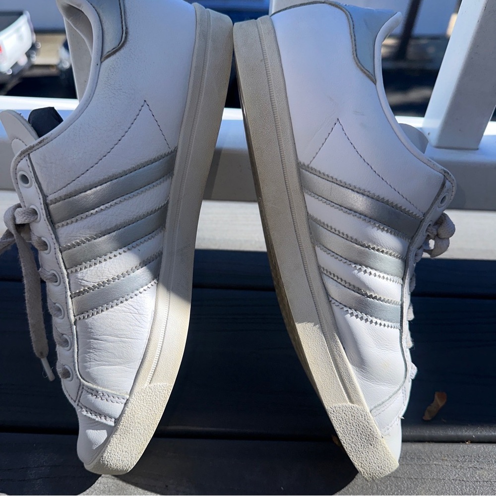 Adidas Originals Coast Star Sneakers EE6521 White/Silver Women Size 9